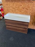 Nieuw badmeubel 100 cm - met keramische wastafel, Huis en Inrichting, Ophalen, 100 tot 150 cm, Nieuw, Minder dan 100 cm