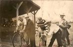Wielrennen Jaap Eden - Arthur Deleu - Zeebrugge, Ophalen of Verzenden, Voor 1920, Ongelopen