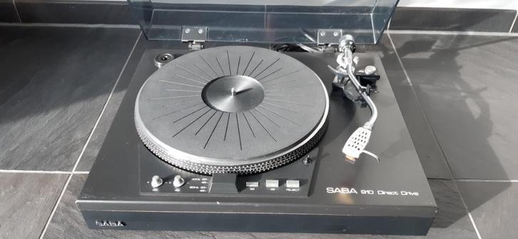 Saba 910 DD, Audio, Tv en Foto, Platenspelers, Gebruikt, Platenspeler, Overige merken, Pitch-regelaar, Ophalen