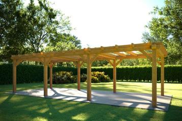 Douglas houten constructie 885 x 350 cm - Outlet aanbieding beschikbaar voor biedingen