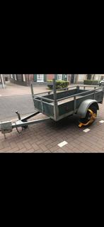 Gegalvaniseerde aanhanger, 2 bij 1 meter, Auto diversen, Aanhangers en Bagagewagens, Ophalen