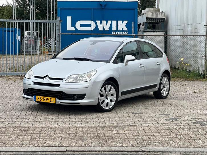 Citroën C4 1.6 16V 80KW 2005 Grijs, Auto's, Citroën, Bedrijf, Benzine, C, Hatchback, Handgeschakeld, Origineel Nederlands, Zilver of Grijs