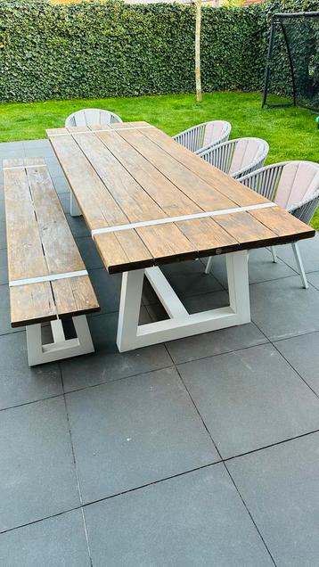 Suns tuintafel en bank icm 4 4seasons outdoor stoelen beschikbaar voor biedingen
