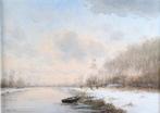 olieverf ‘Winterlandschap’ Rob de Haan, Ophalen of Verzenden