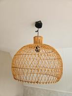 Hanglamp rotan naturel z.g.a.n., Overige materialen, Ophalen of Verzenden, Zo goed als nieuw, Landelijk, Bohemian, Ibiza style