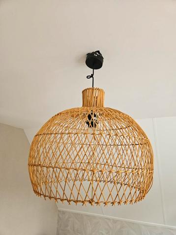 Hanglamp rotan naturel z.g.a.n. beschikbaar voor biedingen
