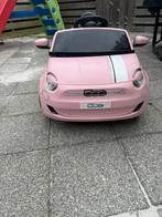 Elektrische roze kinderauto, Ophalen of Verzenden, Zo goed als nieuw