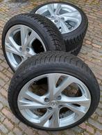 17” Opel Corsa F velgen met goede Bridgestone winterbanden