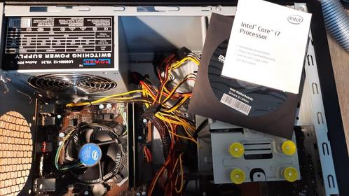 PC kast met voeding en Intel i7 en 16GB  - Win10, Computers en Software, Computerbehuizingen, Gebruikt, Ophalen