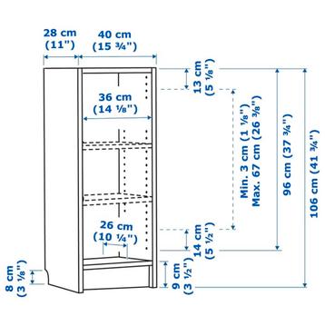 Billy boekenkast Ikea - afbeelding 3