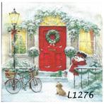 Servetten decoupage/bullet journal – KERST/Winter – L1276, Verzenden, Nieuw, Materiaal