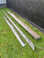 Zinken dakgoot en deklijst met kraal, Ophalen, Gebruikt, Overige metalen