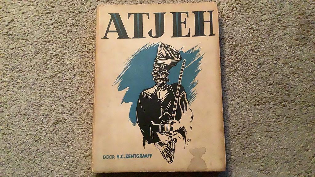Atjeh, H.C. Zentgraaff. Met exlibris, Boeken, Gelezen, H.C. Zentgraaff, Ophalen of Verzenden, Landmacht
