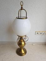 Vintage Messing Tafellamp, Ophalen, Zo goed als nieuw, Overige materialen, 75 cm of meer