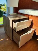 Set van 2 Ikea-nachtkastjes (Askvoll), Ophalen, Zo goed als nieuw, 45 tot 65 cm, Minder dan 55 cm