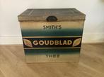 Antiek winkelblik Smith’s Goudblad thee theeblik Art Deco, Ophalen of Verzenden, Gebruikt, Thee