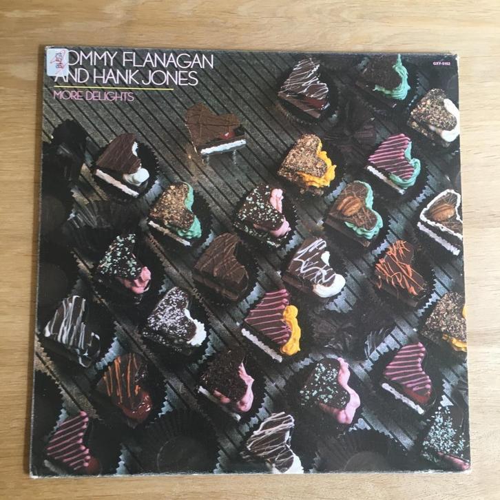Tommy Flanagan and Hank Jones - More Delights LP, Cd's en Dvd's, Vinyl | Jazz en Blues, Gebruikt, Jazz, 1980 tot heden, 12 inch