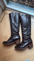Shabbies Fred de la Bretoniere laarzen bruin leer maat 40, Kleding | Dames, Schoenen, Hoge laarzen, Bruin, Ophalen of Verzenden
