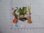 nr. 315 - uitgeknipt 3d plaatje, Hobby en Vrije tijd, Kaarten | Zelf maken, Ophalen of Verzenden, Nieuw, Fantasie, Knipvel