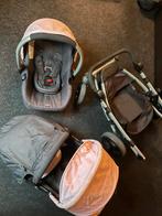 Kinderwagen set X-Adventure antraciet/oud roze. Compleet, Verzenden, Zo goed als nieuw, Overige merken