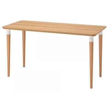 ANFALLARE / HILVER Bureau, bamboe, 140x65 cm beschikbaar voor biedingen