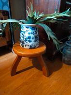 Vintage melkkruk melkkrukje krukje plantentafeltje, Ophalen