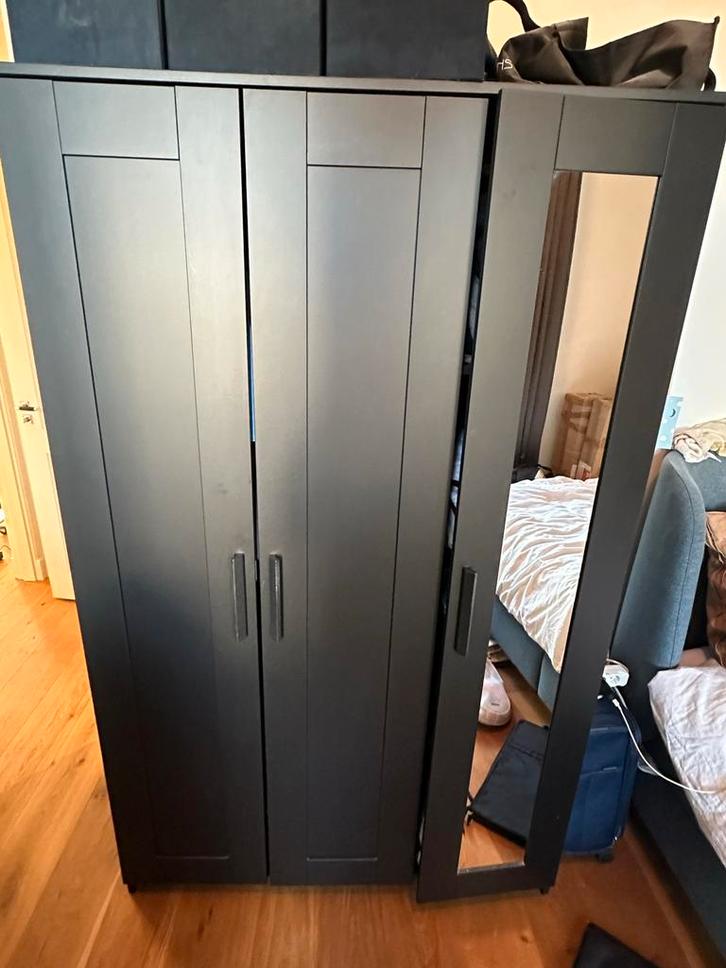 IKEA Brimnes 3-deurs kledingkast / garderobekast, Huis en Inrichting, Kasten | Kledingkasten, Gebruikt, 150 tot 200 cm, 100 tot 150 cm