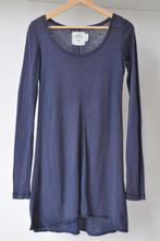 Tuniek H&M maat S blauwe katoenen tricot mooi model!, H&M, Blauw, Ophalen of Verzenden, Zo goed als nieuw