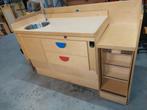 KDV Commode - elektrisch verstelbaar, trap, wasbak, 50 tot 70 cm, 105 cm of meer, Ophalen of Verzenden, Voetruimte