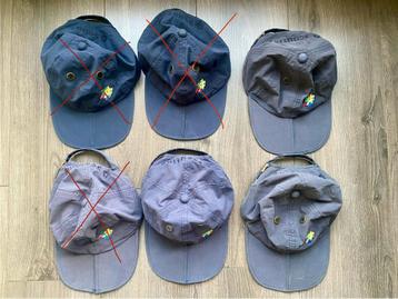 Scoutfit cap (3 blauwe petten voor bevers, welpen, scouts) beschikbaar voor biedingen
