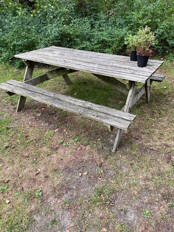 **BIJNA GRATIS** picknicktafel 6 persoons beschikbaar voor biedingen