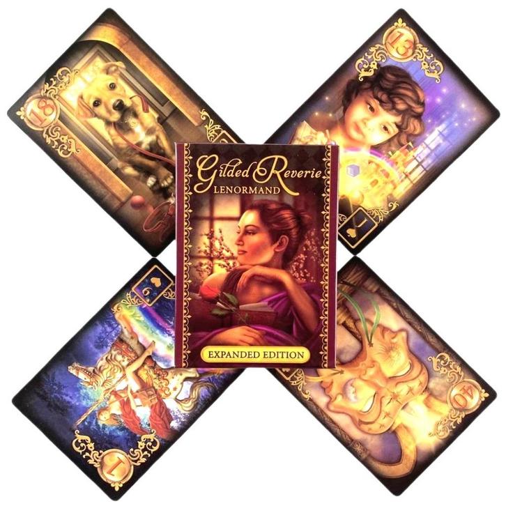 Gilded Reverie Lenormand Expanded Edition - Ciro Marchetti, Boeken, Esoterie en Spiritualiteit, Nieuw, Overige typen, Tarot of Kaarten leggen