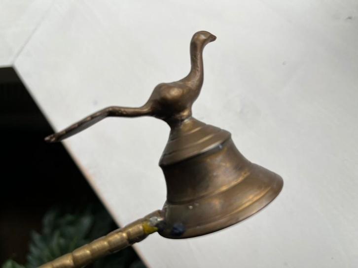 Antieke koperen messing kaarsendover kaarsensnuiter, Antiek en Kunst, Antiek | Koper en Brons, Koper, Ophalen