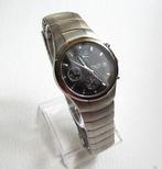 Prima Time chronograaf quartz heren horloge met kalender., Ophalen of Verzenden, Gebruikt, Staal, Overige merken