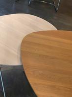 Leolux Liliom salontafelset XL eiken, Ophalen, Rond, Nieuw, 50 tot 100 cm