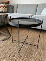 Bijzet tafel glas | LOODS5, Minder dan 55 cm, Rond, Industrieel, Ophalen