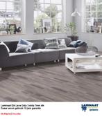 Laminaat Eik Lava Grijs 3-strip 7mm dik €6,95p/m2 inc.btw, 75 m² of meer, Nieuw, Ophalen of Verzenden, Laminaat vintage grijs