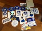 Politie stickers oud + feiten boekje proces verbaal, Verzamelen, Ophalen of Verzenden, Overige soorten, Nederland, Embleem of Badge