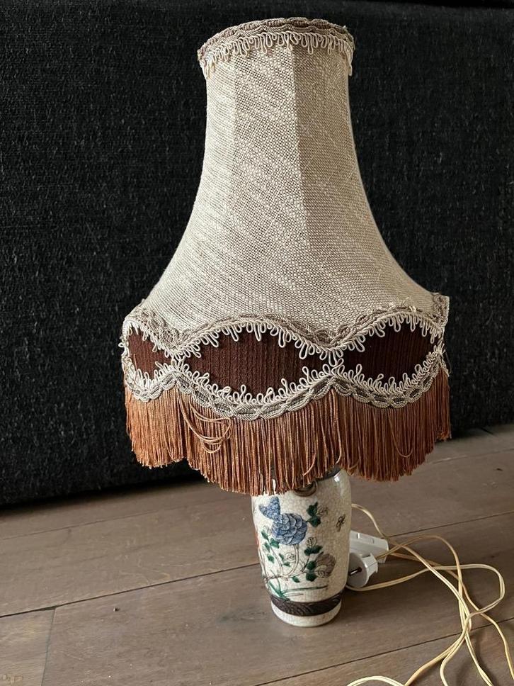 Chinese Nanking vaas omgebouwd tot lamp, Antiek en Kunst, Antiek | Vazen, Ophalen