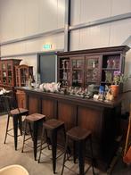 Huisbar thuisbar mancave toog café kantine kroeg barretje, Ophalen of Verzenden, Zo goed als nieuw, Inclusief barstoelen