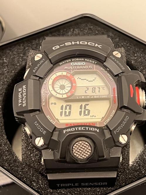 Casio G-Shock Rangeman GW-9400-1ER Zwart, Sieraden, Tassen en Uiterlijk, Horloges | Heren, Gebruikt, Polshorloge, Casio, Kunststof