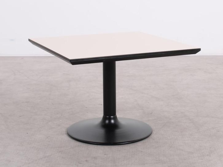 MR Bijzettafel | zwart/beige, Huis en Inrichting, Tafels | Bijzettafels, Zo goed als nieuw, Vierkant, Minder dan 45 cm, 55 tot 75 cm