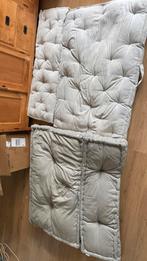 2x2 pallet zitkussens  (moet weg), Ophalen, Gebruikt