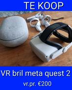 Vr bril meta quest 2, Spelcomputers en Games, Ophalen, Zo goed als nieuw, Telefoon