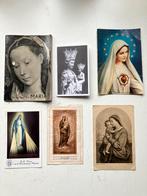 6 Maria prenten, Verzamelen, Bidprentjes en Rouwkaarten, Ophalen of Verzenden