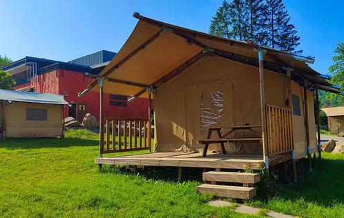 Belgische Ardennen Weekend of midweek in Safaritent in de, Tickets en Kaartjes, Recreatie | Pretparken en Attractieparken, Drie personen of meer