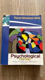 Psychological testing | History, Principles and Applications, Ophalen of Verzenden, Zo goed als nieuw, Natuurwetenschap