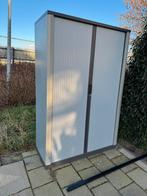 Gratis, Stalen kast met planken, Ophalen, Gebruikt, 150 tot 200 cm, Meerdere deuren