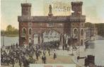 Kampen IJsselbrug militairen muziekkorps ca. 1910, Ophalen of Verzenden, Voor 1920, Ongelopen, Overijssel