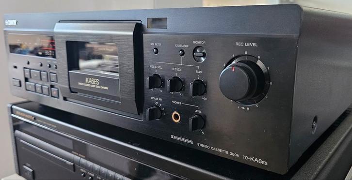 Sony TC-KA6ES cassettedeck, Audio, Tv en Foto, Cassettedecks, Sony, Ophalen